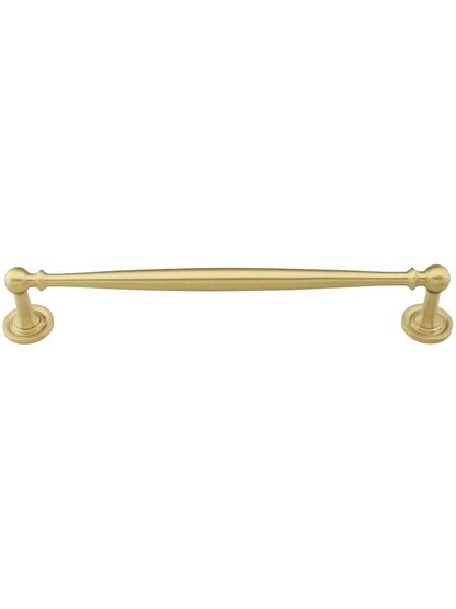Rhode Cabinet Pull - 8 inch Center-to-Center in Satin Brass.